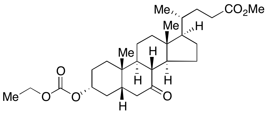 (3α,5β)-3-[(Ethoxycarbonyl)oxy]-7-oxo-cholan-24-oic Acid Methyl Ester