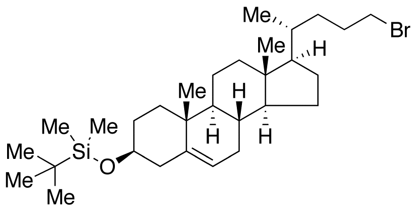 (3β)-24-Bromo-3-[(tert-butyl)dimethylsilyloxy]-chol-5-ene