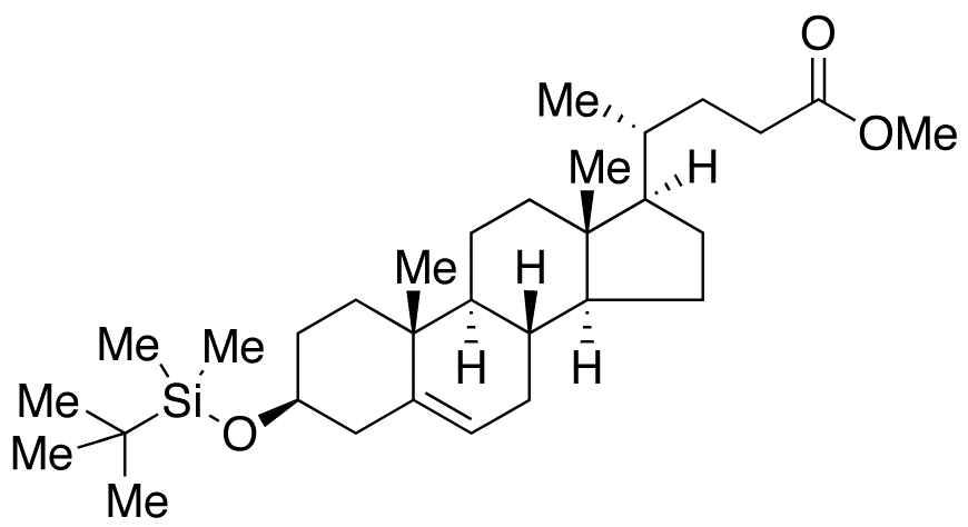 (3β)-3-(tert-Butyldimethylsilyl)oxy-chol-5-en-24-oic Acid Methyl Ester