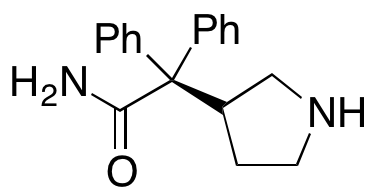 (3R)-α,α-Diphenyl-3-pyrrolidineacetamide