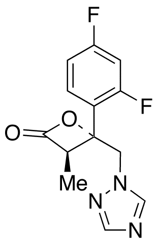 (3R,4R)-4-(2,4-Difluorophenyl)-3-methyl-4-(1H-1,2,4-triazol-1-ylmethyl)-2-oxetanone
