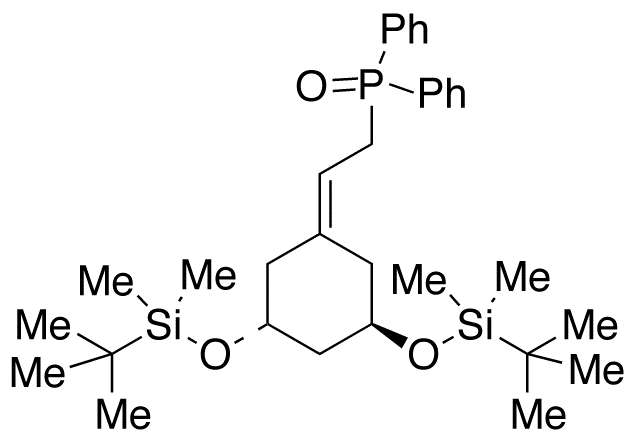 (3R-trans)-[2-[3,5-Bis[[(1,1-dimethylethyl)dimethylsilyl]oxy]cyclohexylidene]ethyl]diphenyl-phosphine Oxide