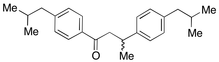 (3RS)-1,3-Bis[4,-2-(methylpropyl)phenyl]butan-1-one