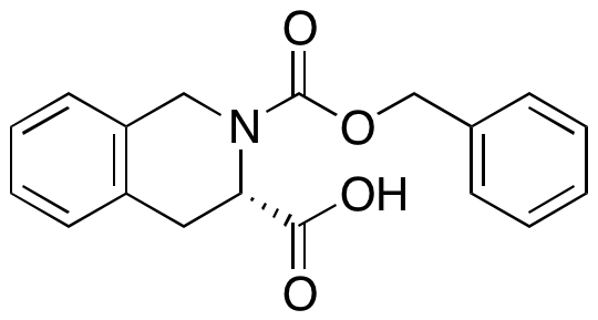(3S)-2-Carbobenzoxy-1,2,3,4-tetrahydroisoquinoline-3-carboxylic Acid