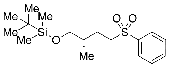 (3S)-4-{[tert-Butyl(dimethyl)silyl]oxy}-3-methylbutyl Phenyl Sulfone