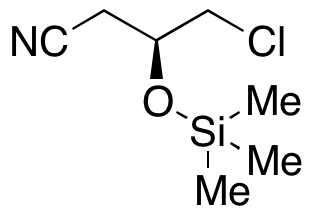 (3S)-4-Chloro-3-[(trimethylsilyl)oxy]butanenitrile
