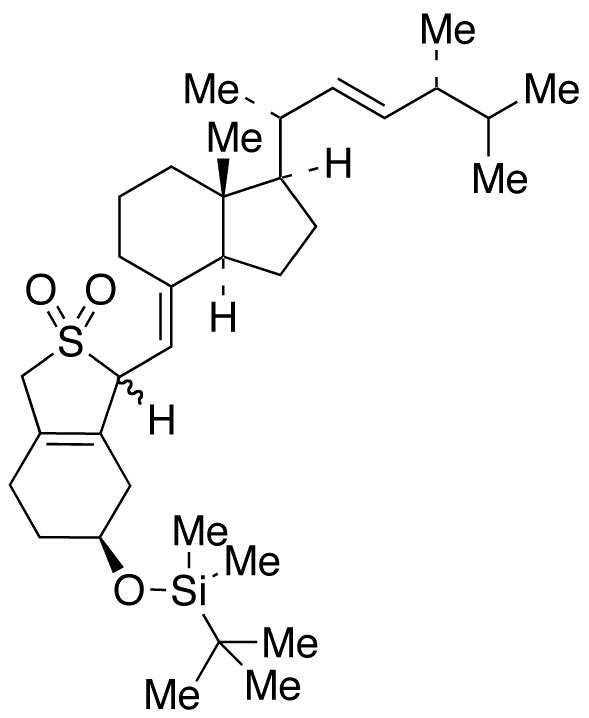 (3S)-tert-Butyldimethylsilyl Vitamin D2 SO2 Adduct (Mixture of Diastereomers)