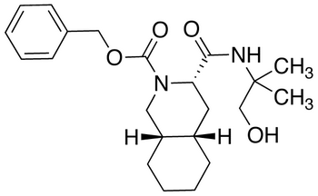 (3S,4aS,8aS)-2-Carbobenzyloxy-decahydro-N-(2-hydroxy-1,1-dimethylethyl)-3-isoquinolinecarboxamide