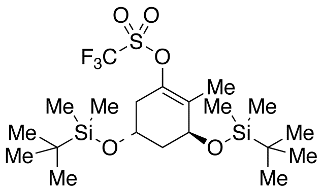 (3S,5S)-3,5-Bis(tert-butyldimethylsilyloxy)-2-methyl-1-cyclohexen-1-ol 1-Trifluoromethanesulfonate