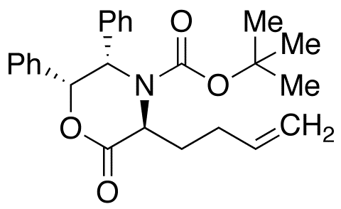 (3S,5S,6R)-3-(3-Butenyl)-2-oxo-5,6-diphenyl-4-morpholinecarboxylic Acid tert-Butyl Ester