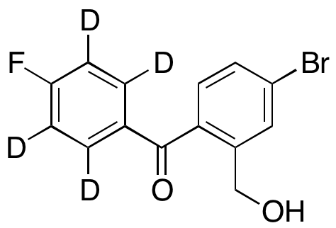 (4-Bromo-2-(hydroxymethyl)phenyl)(4-fluorophenyl-d4)methanone