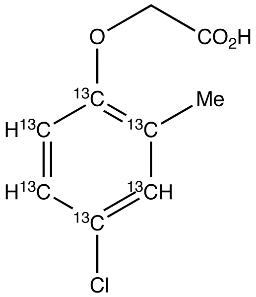 (4-Chloro-2-methylphenoxy)acetic Acid-13C6