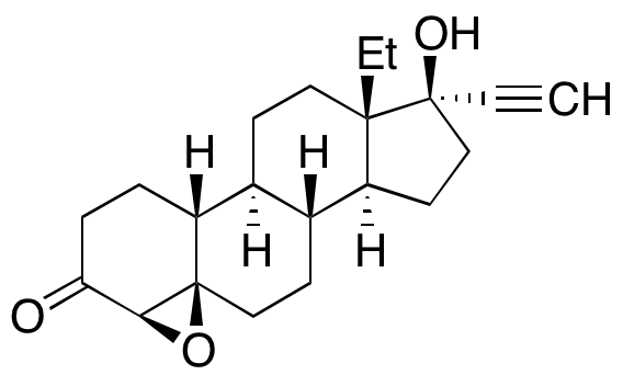 (4β,5β,17α)- 4,5-Epoxy-13-ethyl-17-hydroxy-18,19-dinorpregn-20-yn-3-one