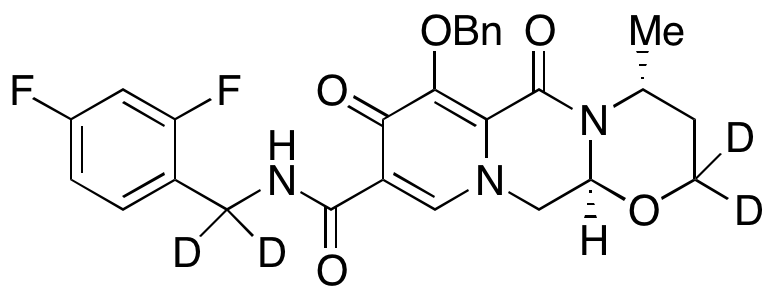 (4R,12aS)-N-[(2,4-Difluorophenyl)methyl]-3,4,6,8,12,12a-hexahydro-4-methyl-6,8-dioxo-7-(phenylmethoxy)-2H-pyrido[1’,2’:4,5]pyrazino[2,1-b][1,3]oxazine-9-carboxamide-d2