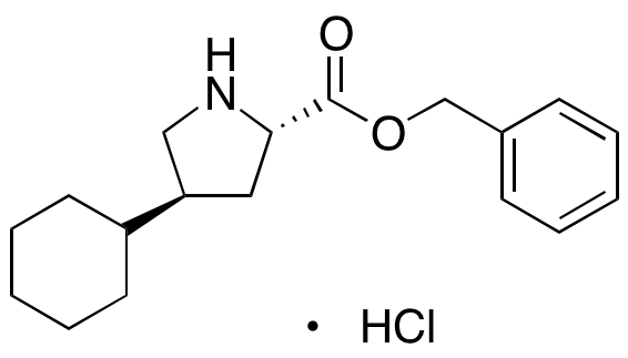(4S)-4-Cyclohexyl-L-proline Phenylmethyl Ester Hydrochloride