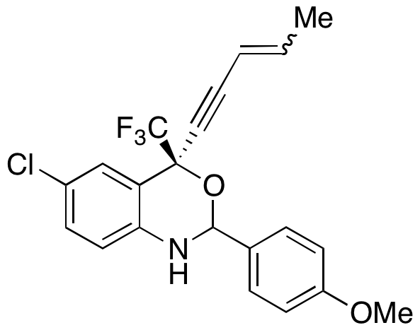 (4S)-6-Chloro-2-(4-methoxyphenyl)-4-(pent-3-en-1-yn-1-yl)-4-(trifluoromethyl)-2,4-dihydro-1H-benzo[d][1,3]oxazine