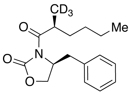 (4S,αS)-4-Benzyl-3-(α-methyl-1-oxohexyl)-2-oxazolidinone-d3