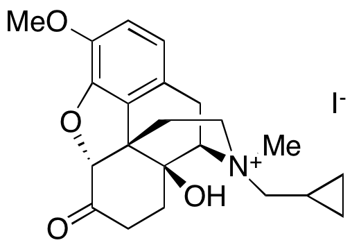 (5α)-17-(Cyclopropylmethyl)-4,5-epoxy-14-hydroxy-3-methoxy-17-methyl-6-oxomorphinanium Iodide