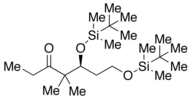 (5S)-5,7-Bis-{[tert-butyldimethylsilyl)oxy]}-4,4-dimethylheptan-3-one