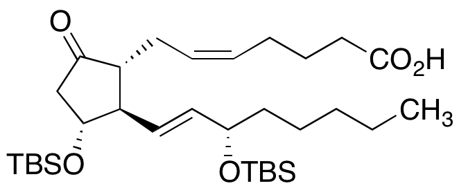 (5Z,11α,13E,15S)-11,15-Bis[[(1,1-dimethylethyl)dimethylsilyl]oxy]-9-oxo-prosta-5,13-dien-1-oic Acid