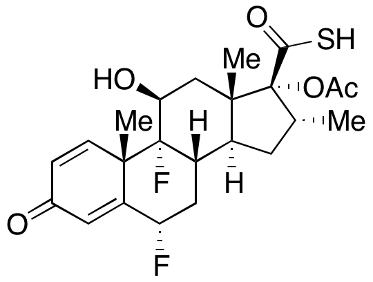 (6α,11β,16α,17α)-17-(Acetyloxy)-6,9-difluoro-11-hydroxy-16-methyl-3-oxo-androsta-1,4-diene-17-carbothioic Acid