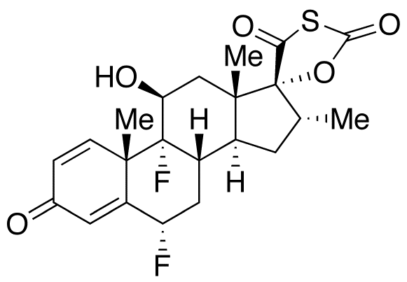 (6α,11β,16α,17α)-6,9-Difluoro-11-hydroxy-16-methyl-spiro[androsta-1,4-diene-17,5’-[1,3]oxathiolane]-2’,3,4’-trione