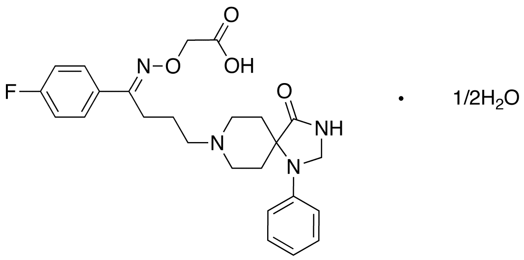 (Carboxymethyloximino)spiperone Hemihydrate