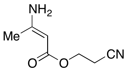 (E)-2-Cyanoethyl 3-Aminobut-2-enoate