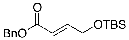 (E)-4-((tert-Butyldimethylsilyl)oxy)but-2-enoic Acid Benzyl Ester