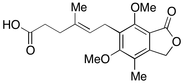 (E)-6-(1,3-Dihydro-4,6-dimethoxy-7-methyl-3-oxo-5-isobenzofuranyl)-4-methyl-4-hexenoic Acid