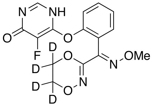 (E)-Deschlorophenyl Fluoxastrobin-d4
