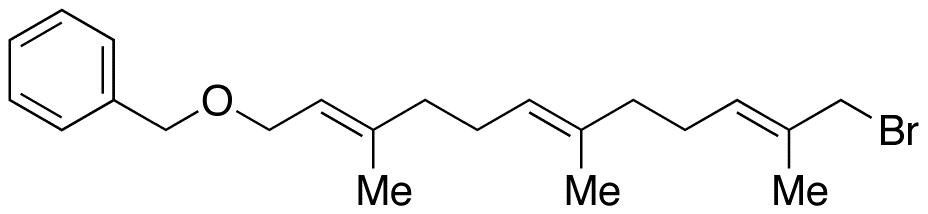 (E,E,E)-[(12-Bromo-3,7,11-trimethyl-2,6,10-dodecatrienyl)oxy]methyl]benzene