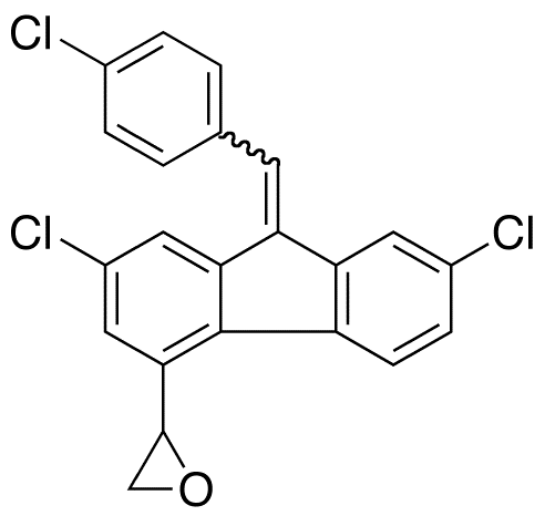 (E,Z)-9-(4-Chlorophenyl)methylene-5-oxiranyl-2,7-dichlorofluorene