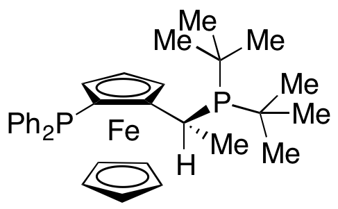 (R)-(-)-1-[(S)-2-Diphenylphosphino)ferrocenyl]ethyldi-t-butylphosphine