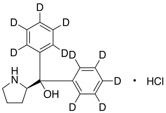 (R)-α,α-Diphenylprolinol-d10 Hydrochloride