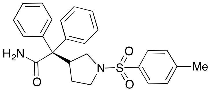 (R)-2,2-Diphenyl-2-(1-tosylpyrrolidin-3-yl)acetamide