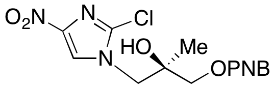 (R)-3-(2-Chloro-4-nitro-1H-imidazol-1-yl)-2-hydroxy-2-methylpropyl 4-Nitrobenzoate