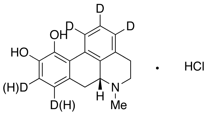 (R)-Apomorphine-d5 Hydrochloride (Major)