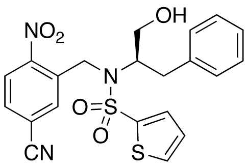 (R)-N-[(5-Cyano-2-nitrophenyl)methyl]-N-[1-(hydroxymethyl)-2-phenylethyl]thiophene-2-sulfonamide