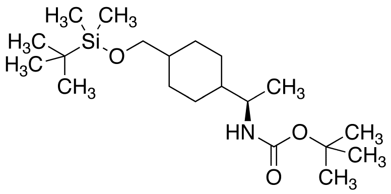 (R)-N-Boc-1-[4-(tert-butyldimethylsilyloxymethyl)cyclohexyl]ethan-1-amine