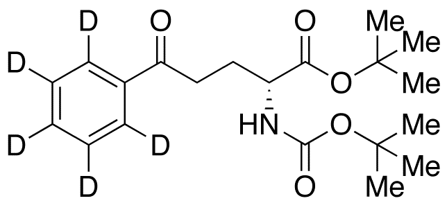 (R)-tert-Butyl 2-(tert-Butoxycarbonylamino)-5-oxo-5-phenylpentanoate-d5