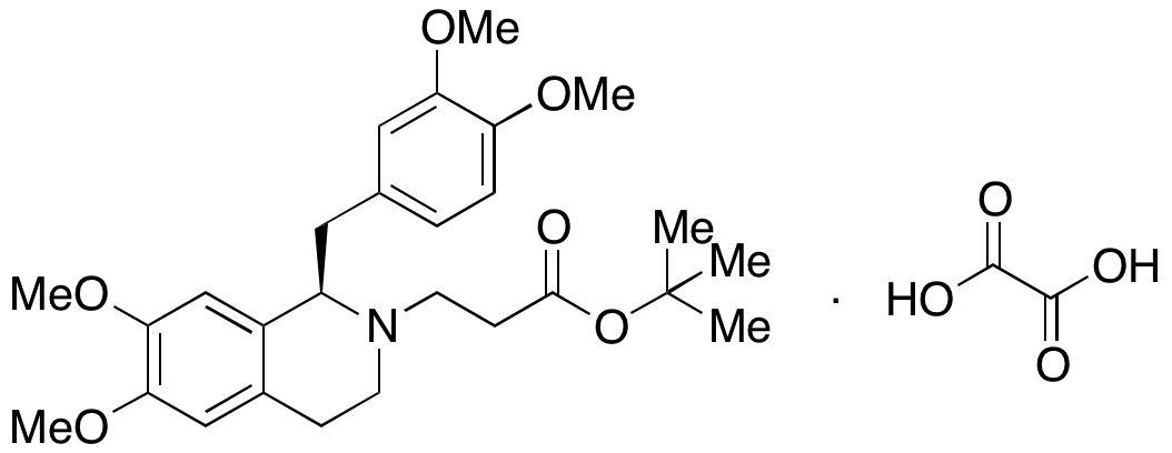 (R)-tert-Butyl-N-butanoate Norlaudanosine Oxalate