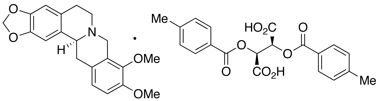(S)-(-)-Canadine Di-p-toluoyl-D-tartrate