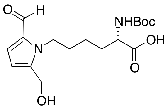 (S)-α-[[(1,1-Dimethylethoxy)carbonyl]amino]-2-formyl-5-(hydroxymethyl)-1H-pyrrole-1-hexanoic Acid