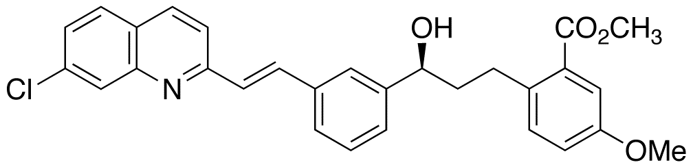 (S)-α-[3-[2-(7-Chloro-2-quinolinyl)ethenyl]phenyl]-4-methoxy-2-carboxylatebenzenepropanol Methyl Ester