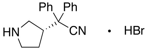 (S)-α,α-Diphenyl-3-pyrrolidineacetonitrile Hydrobromide