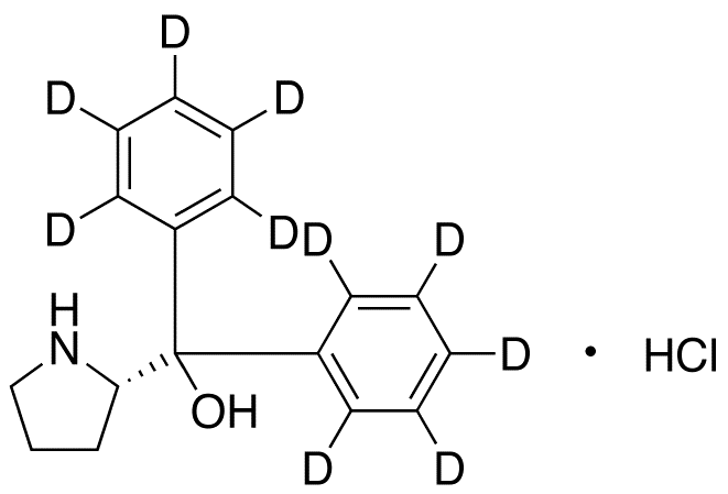 (S)-α,α-Diphenylprolinol-d10 Hydrochloride