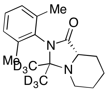 (S)-2-(2,6-Dimethylphenyl)-3,3-dimethyl-d6-hexahydroimidazo[1,5-a]pyridin-1(5H)-one