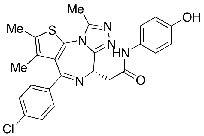 (S)-2-(4-(4-Chlorophenyl)-2,3,9-trimethyl-6H-thieno[3,2-f][1,2,4]triazolo[4,3-a][1,4]diazepin-6-yl)-N-(4-hydroxyphenyl)acetamide