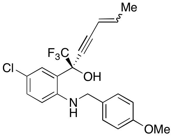 (S)-2-(5-Chloro-2-((4-methoxybenzyl)amino)phenyl)-1,1,1-trifluorohept-5-en-3-yn-2-ol